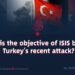 What is the motive of ISIS for the recent attack in Turkey?