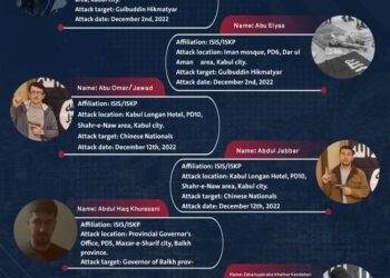 Tajikistan citizens involved in terrorist attacks in Afghanistan since December, 2022