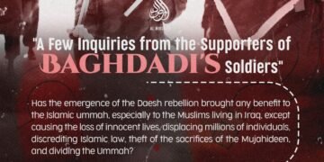 «A Few Inquiries from the Supporters of Baghdadi’s Soldiers»