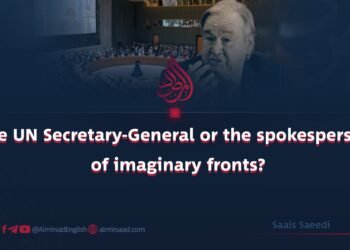 The UN Secretary-General or the spokesperson of imaginary fronts?