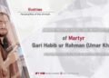 A Brief Overview of the life of Martyr Qari Habib ur Rahman (Umar Khalid), who was martyred in the battle against the ISIS-Khawarij