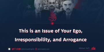 This is an Issue of Your Ego, Irresponsibility, and Arrogance