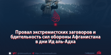 Провал экстремистских заговоров и бдительность сил обороны Афганистана в дни Ид аль-Адха