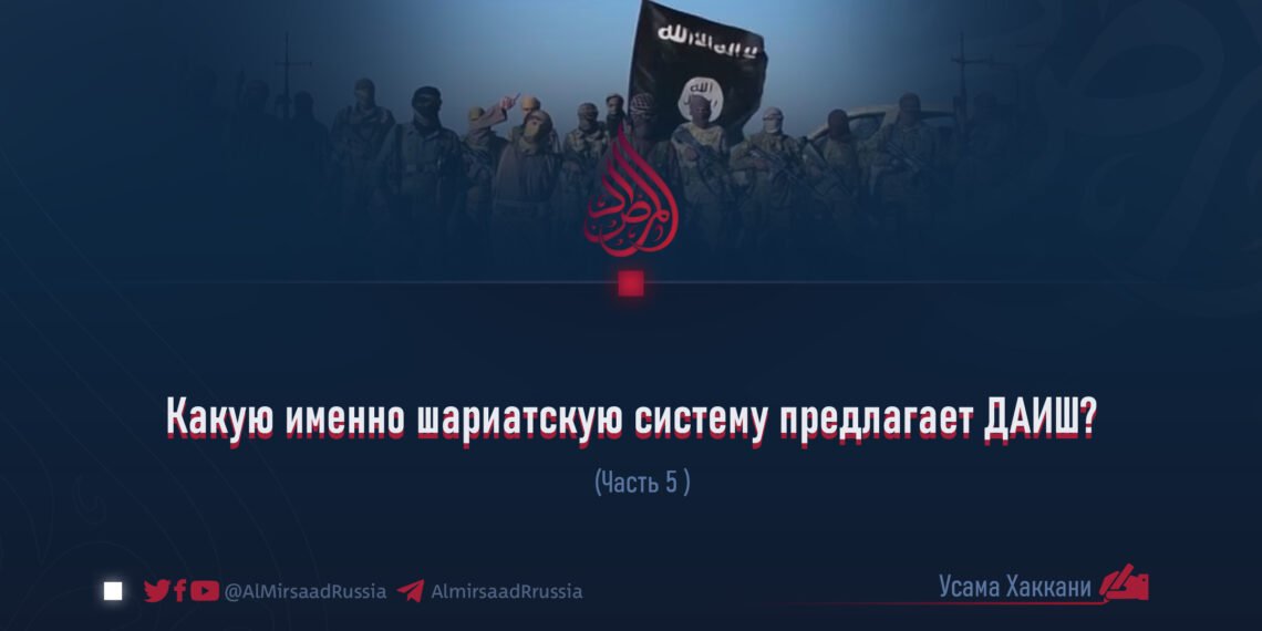 Какую именно шариатскую систему предлагает ДАИШ?